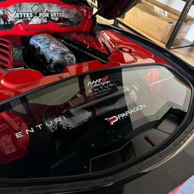 C8 Corvette Clear Trunk Storage Cover 2020-2025